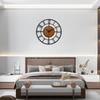50 Cm / Metal Wall Clock for Living Room Stylish Latest | Fancy Big Size Wall Watch for Hall, Bedroom, Kitchen, Drawing Room