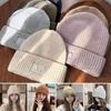 Windproof Beanies Knitted Ear Warmer Cap Casual Hip-hop Bonnet  Women