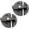 Marine Nylon Boat Door Hatch Round Turn Button Twist Catch Latch Hardware Accessories(2 Pcs)