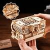 Настольное украшение из дерева 3D деревянная головоломка Сделай сам Антикварная шкатулка Набор для творчества Веселая коробка для хранения Украшение Подарок на день рождения