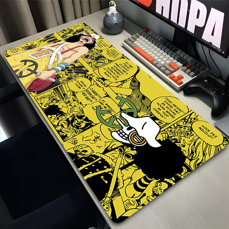 Mouse Pads E-sports Gaming Accessories alfombrilla Computer Desk Mat Varmilo Keyboard Pad one piece Usopp Mousepad kawaii carpet