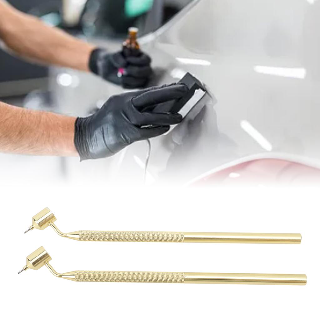 2 шт. 0,5 мм 0,7 мм Жидкая Пишущая Краска Аппликатор Ручка Противоскользящая Ручка Алюминиевая Подкраска Наклонная