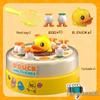 B.Duck Little Yellow Duck Parent-Child Educational Bouncing Fishing Toy Gift