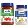 Veeba White Pasta Dressing, 250g & Veeba Pasta Pizza Sauce 280g