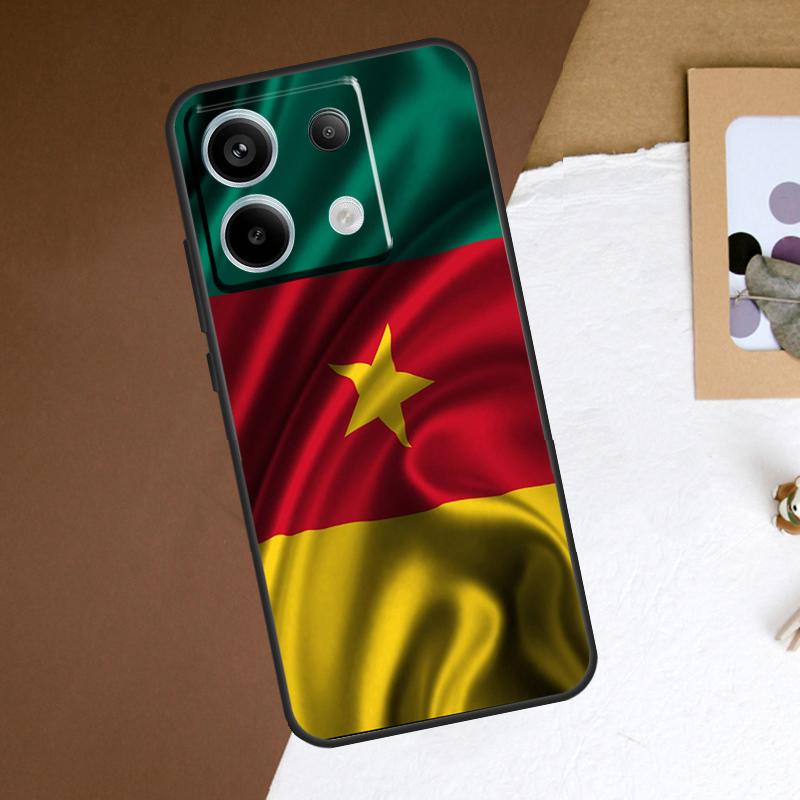 Republic of Cameroon Flag Case For Xiaomi Redmi Note 13 Pro Plus Note 12 11 9 10 11S 10S 12S Redmi 13C 10C 12C Cover