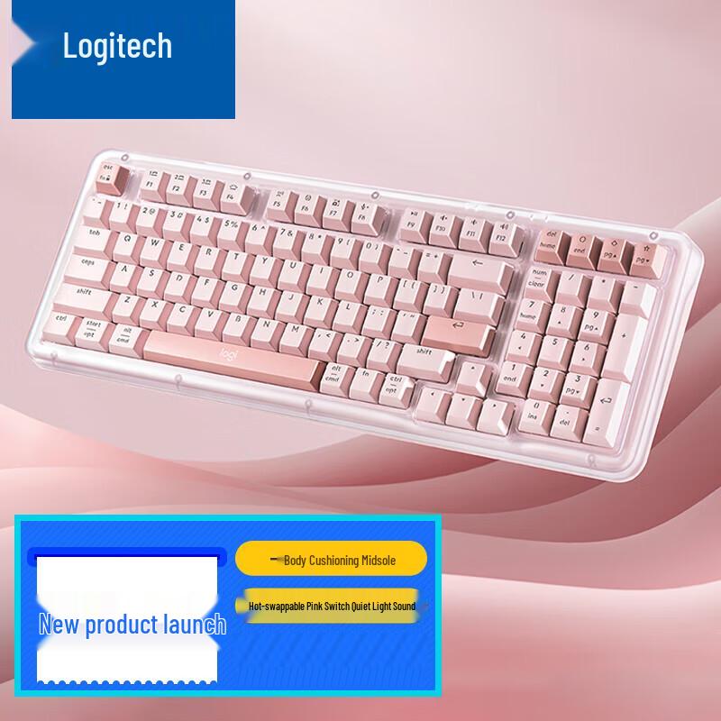 Logitech G ALTO KEYS Amber Series AI Wireless Custom Mechanical Keyboard