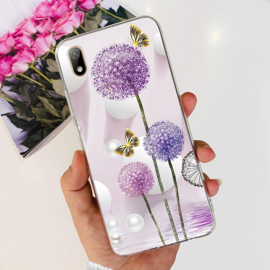 For Huawei Y5 2019 Phone Case Huawei Y5 (2019) AMN-LX9 LX1 LX2 LX3 Fashion Painted Soft Silicone TPU Slim Back Cover