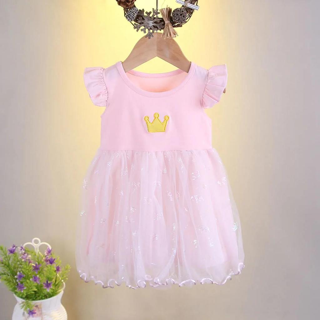 Little Girls Dress for Party Wedding Summer Baby Kids Dresses for Girls Children's Party Princess Tutu Dress Casual Clothes
