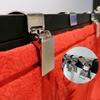 Подвеска-зажим для ковра Сверхпрочная для вывешивания ковриков Настенная с зажимом для гобелена, полотенца, шали