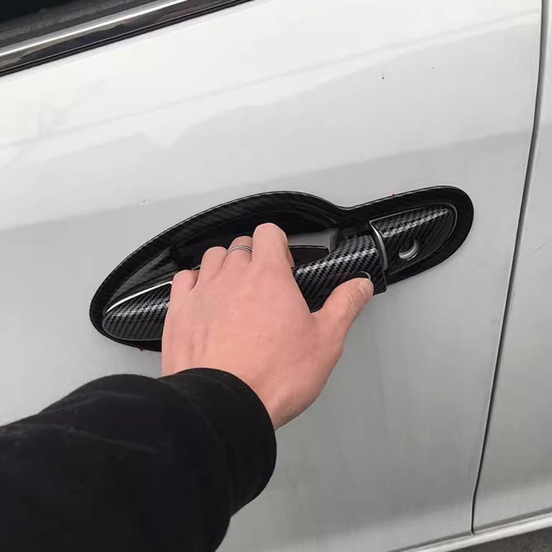 For Mazda CX-5 KF 2017~2025 2018 LHD RHD Car Exterior Door Handle Protective Cover Anti-scratch Decorative Accessories