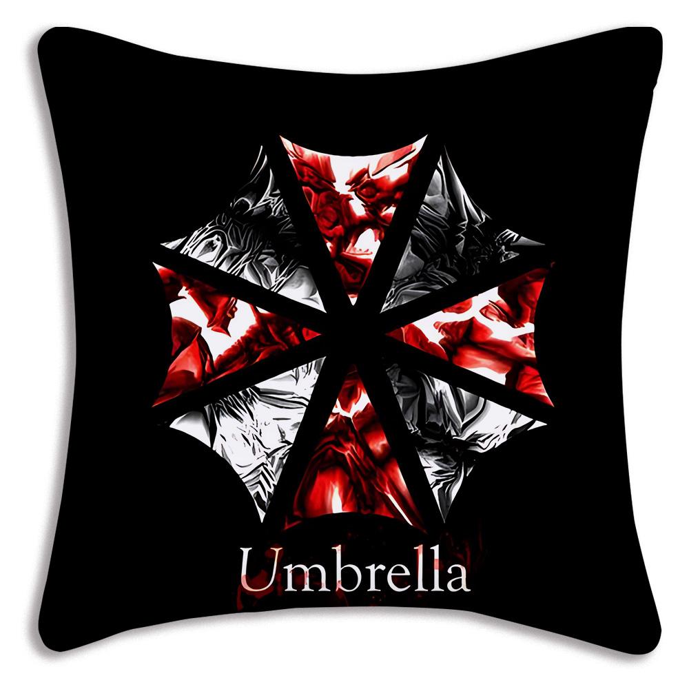 Классические наволочки Resident Evil Мультяшные Декоративные для Дивана Дома Двусторонние Короткий Плюш Милые Наволочки