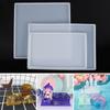 Pendant Agate Coaster Silicone Jewelry Making Mould Epoxy Resin Casting Molds Coaster Mold Square