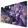 Genshin Genshin аниме коврик для мыши игровой коврик большой настольный коврик стильный персонаж милый клавиатура водонепроницаемый подарок 75смx40см