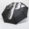 Funny Umbrella Middle Finger Umbrella Creative Tri-fold Students Despise Umbrellas Women Sun Protection Men