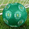 Sporting fc Футбольный мяч, разноцветный, подходит для всех возрастов, сшит машинной строчкой, материал ПВХ, соревновательного уровня, прочный и с высоким отскоком