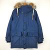 Men’s Size S 80% Down Coat Outerwear Mods Style Jacket Navy(USED)