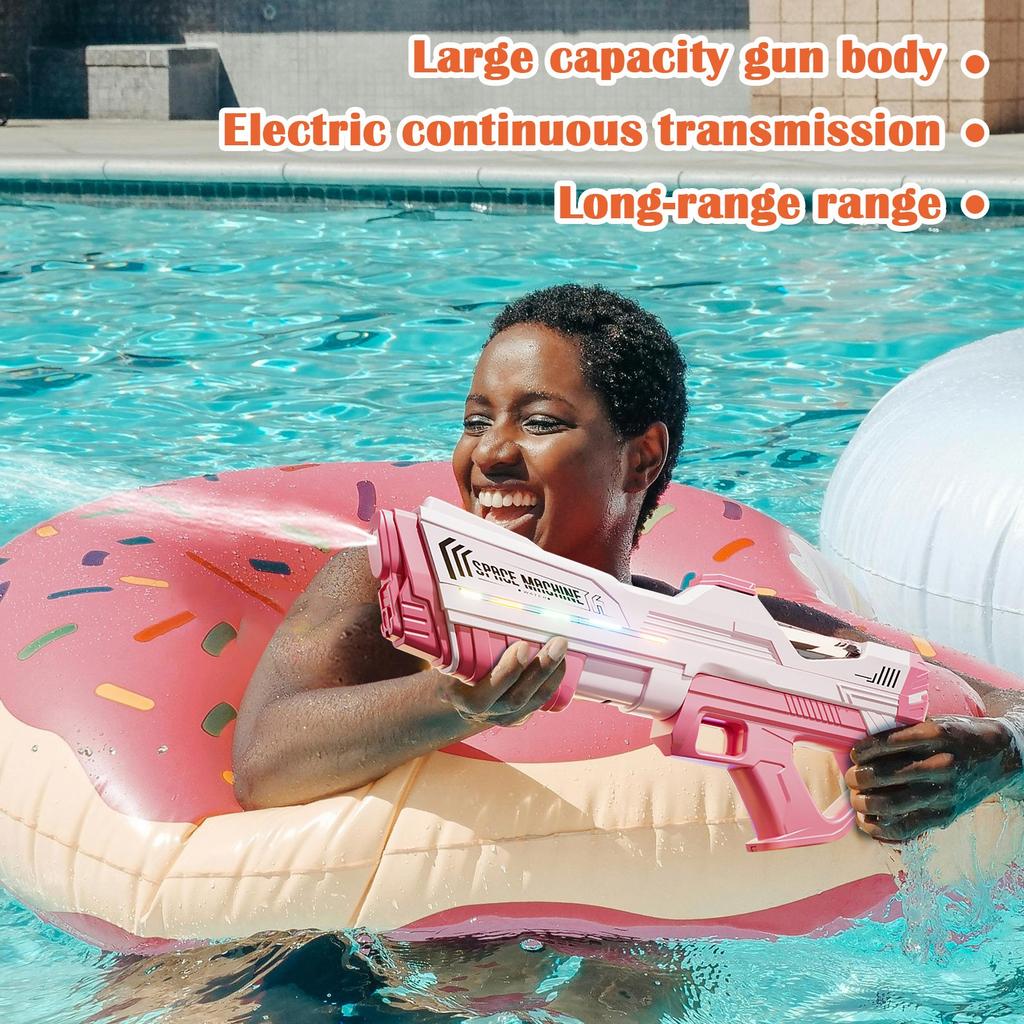 Электрический фонтанчик для брызг воды, фестивальные игрушки, автоматическое поглощение воды, сильный распылитель воды для детей, вода под высоким давлением