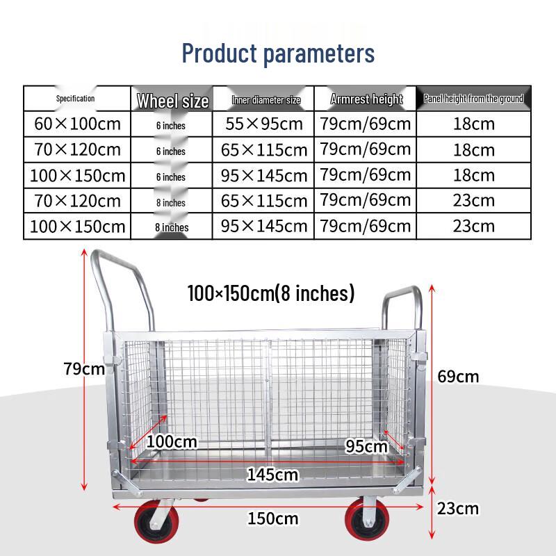 Moli Heavy-Duty Outdoor Hand Cart