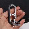 Key Ring Waist Buckle Car Keychain Car Key Holder Bottle Opener Key Chain Double Ring  Keychain