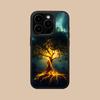 Чехол для мобильного телефона 'Древо Жизни Мира' для iPhone 17 16 15 14 13 12 11 Air Pro Max Plus Матовая поверхность Цветная крышка Cover Cellphones