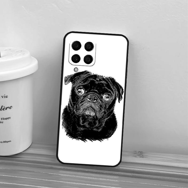 Cute Pug Dog Case For Samsung Galaxy M21 M31 M11 M13 M54 M34 M14 M56 M36 M16 M53 M32 M52 M35 M55 M15 M06