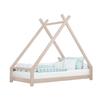 TAHUKA Children's Teepee Bed 90 X 190 Beige