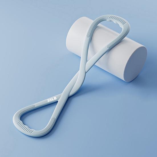 Силиконовая фитнес-резинка сопротивления противоскользящая эластичная лента для упражнений в виде восьмерки 25/35 фунтов для мужчин и женщин для рук, плеч, растяжки, силовых тренировок, эспандер