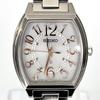 Полированные Seiko Lukia Excellent Gold с белым s2417 [Рабочее состояние] Женские часы, Радиоуправляемые на солнечной батарее, Состояние, Циферблат
