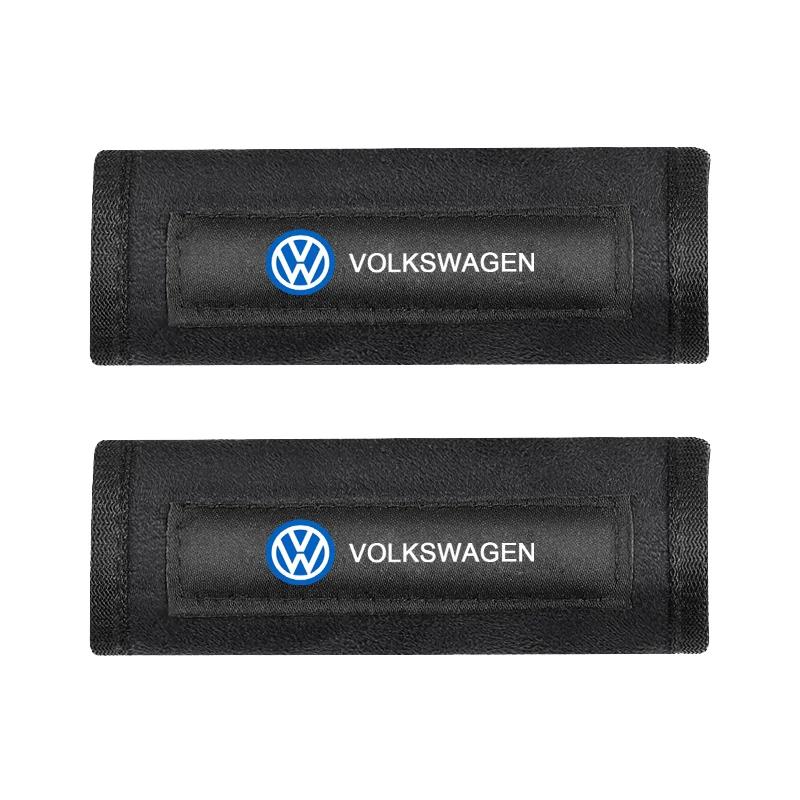 For Volkswagen Car Roof Handle Protection Pull Gloves Auto Emblem Accessories For Volkswagen VW GTI Rline R Polo Golf MK8 Passat