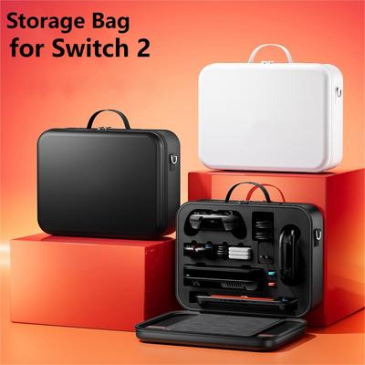 Для Switch 2 Портативная сумка для хранения в руке Чехол для переноски в путешествие Switch Ударопрочный Жесткий Защитный Корпус для аксессуаров Nintend switch2