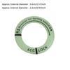 Luminous Car Ignition Key Hole Ring Coil Switch Decor Sticker
