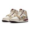 Jordan Legacy 312 Винтажные Баскетбольные Кроссовки Унисекс Высокие Коричневый/Белый IB4914-161(Команда56-)