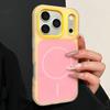 Чехол для телефона 2 в 1, конфетного цвета, для iPhone 17 16 1 Pro Max, магнитный, силиконовый, мягкий чехол для iPhone 14 13 17 Pro Max