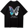 Hip Hop Streetwear Color Butterfly Unisex T-Shirt