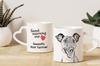 Fox Terrier Smooth - cup with a dog, adorable cup with a heart-shaped handle, universal gift from the Art-Dog brand