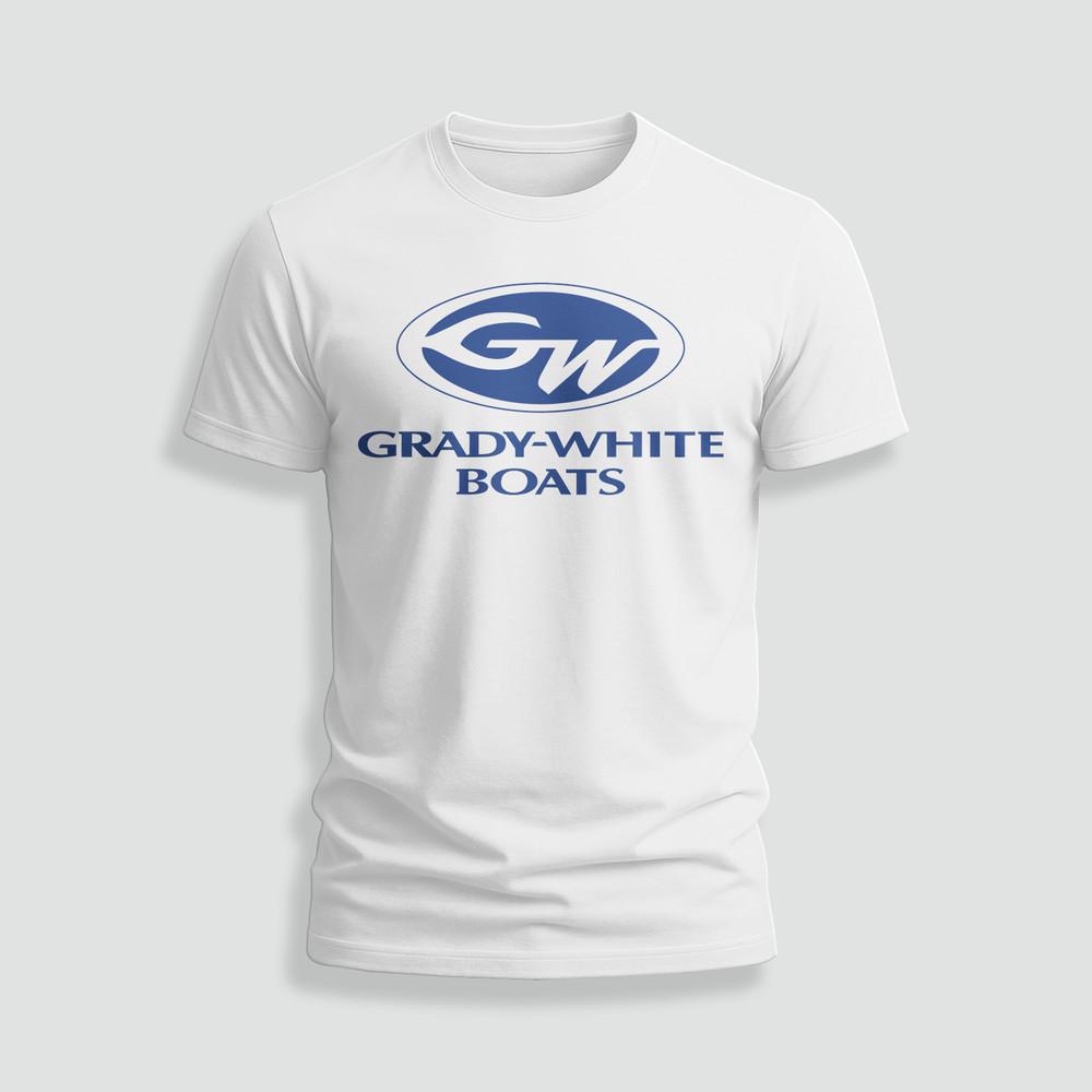 Grady White Fishing logo funny T-Shirt Size S-5XL Made in USA Unisex T-Shirt