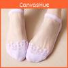 Женские Цветные Сексуальные Ультратонкие Эластичные Шелковистые Короткие Шелковые Кружевные Невидимые Носки Для Легкой Элегантности