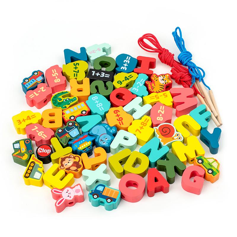 CPC Игрушка-бусины для развития мелкой моторики у детей: Детские нанизывание и концентрация блоки