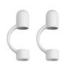 Xiaomi 8/4/1PCS Tablet Pen Protective Sleeve Anti-lost Pencil Cap for Apple IPencil 1st Gen Soft Silicone Stylus Pen Protector Holder