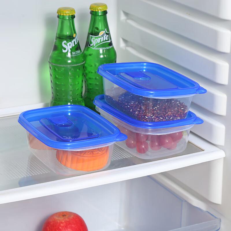 Wutuo R-5059 Plastic Food Storage Containers, 600ml 4-Pack