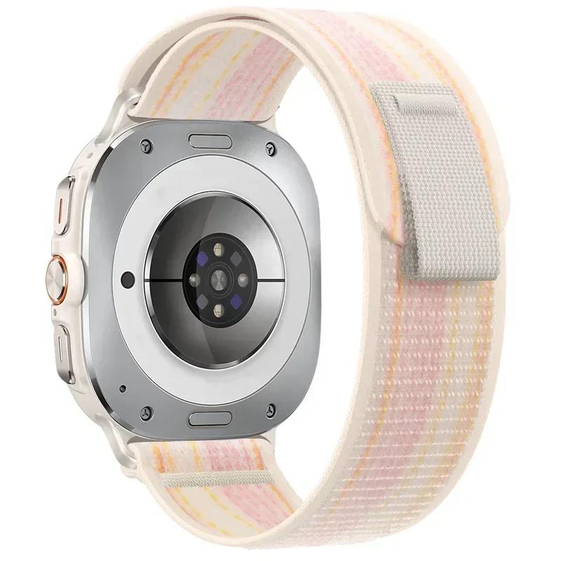 Нейлоновый ремешок Trail Loop для Samsung Galaxy Watch Ultra 47 мм Без зазоров Спортивный браслет Ремешок для Samsung Watch Ultra band Correa