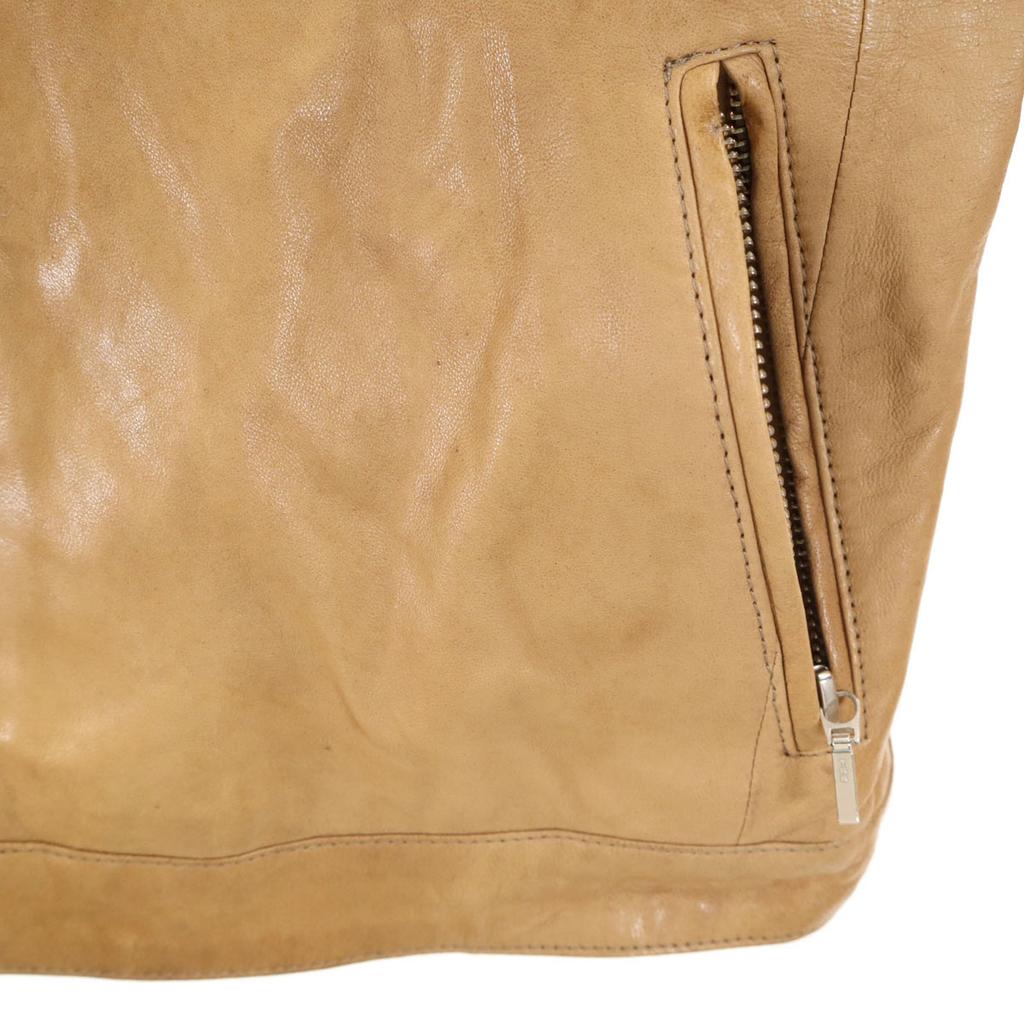 Banana Republic Кожаная куртка S Бежевая Женская Б/у