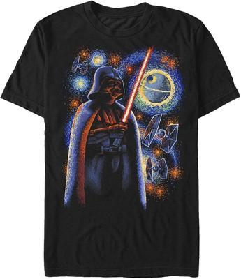 Мужская светящаяся футболка STAR WARS с Дартом Вейдером