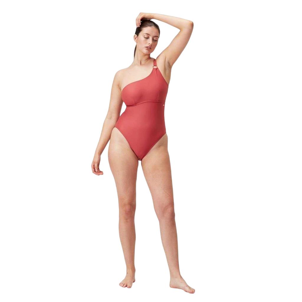 Speedo Womens/Ladies Asymmetric One Piece Swimsuit