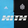 Kith x Messi For Adidas Fleece Quarter Zip Night Navy Men Tops Blue ADKR2735