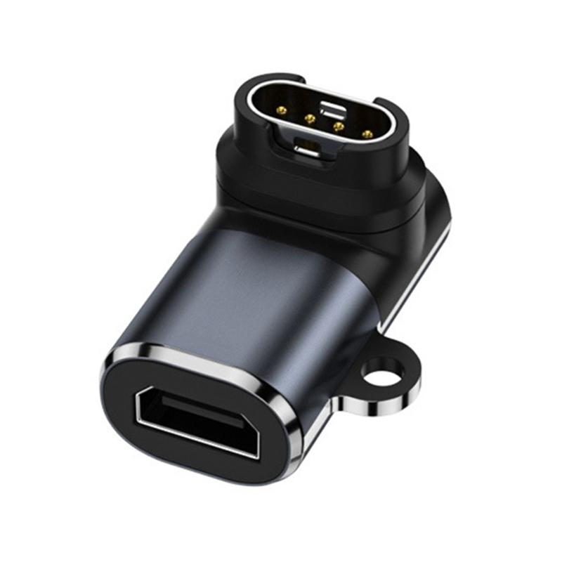 Удобный USB C Адаптер-зарядное устройство для умных часов 7 6S 6 5S 5 955 965 45 45S 245, В комплекте с пылезащитными колпачками и ремешком