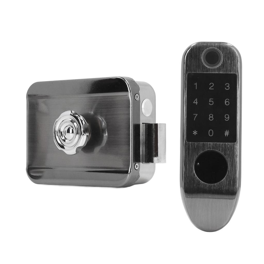 Умный дверной замок безопасности 5 способов разблокировки Электронный биометрический дверной замок с отпечатком пальца