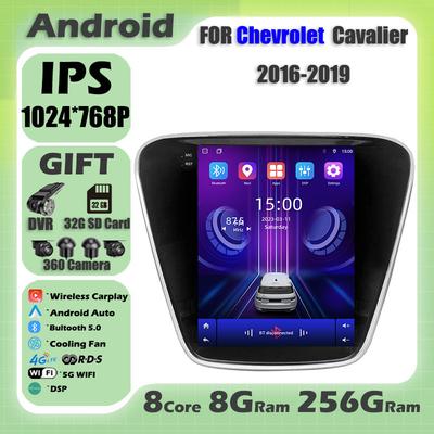 9,7" для Chevrolet Cavalier 2016-2019 Carplay Android 14 автомобильное радио мультимедиа видеоплеер навигация головное устройство стерео