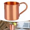 Кружка с медным покрытием, креативная, ручная работа, прочная, коктейльная кружка «Московский мул» для ресторана, бара, вечеринки, кухни