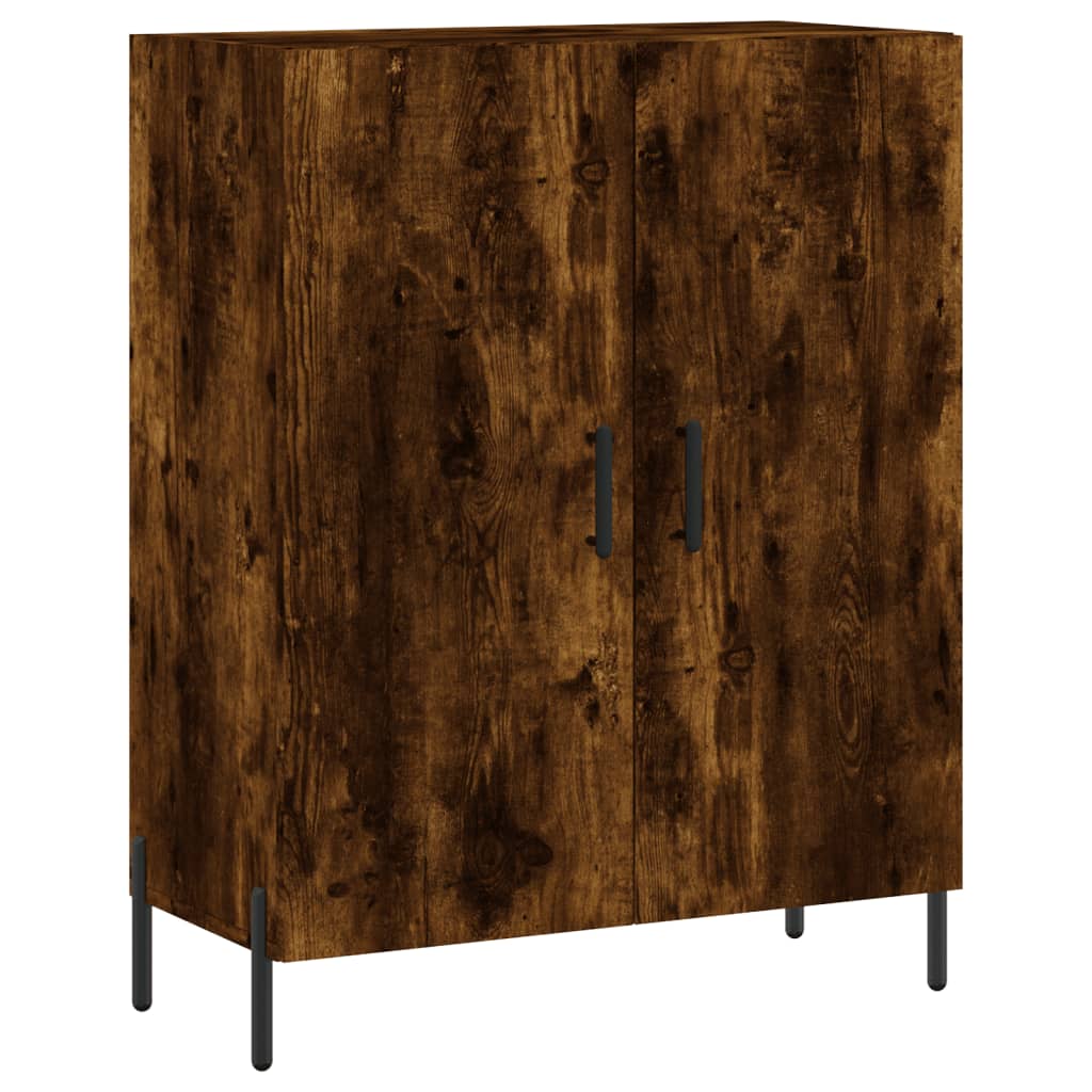 Highboard Smoked Oak 69.5 x 34 x 180 cm Particle Board